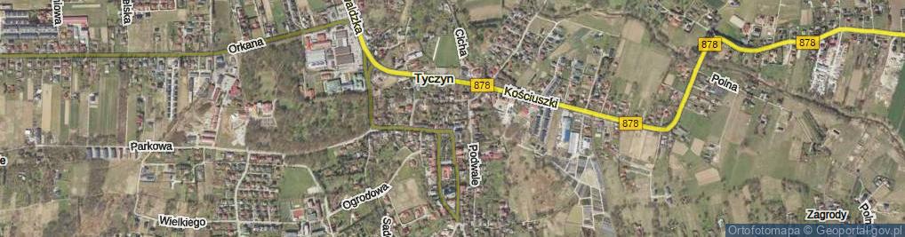 Zdjęcie satelitarne Plac Wolności pl.