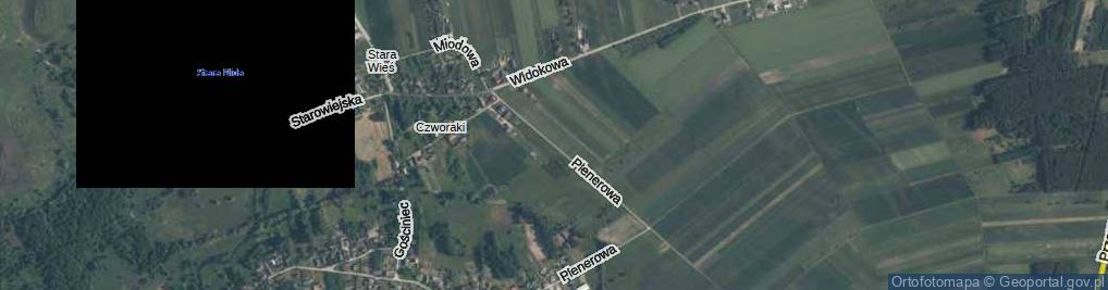 Zdjęcie satelitarne Plenerowa ul.