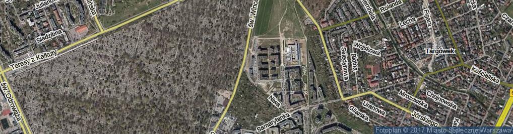 Zdjęcie satelitarne Płosa ul.