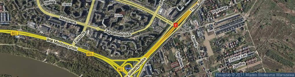 Zdjęcie satelitarne Plac Kotarbińskiego Tadeusza pl.