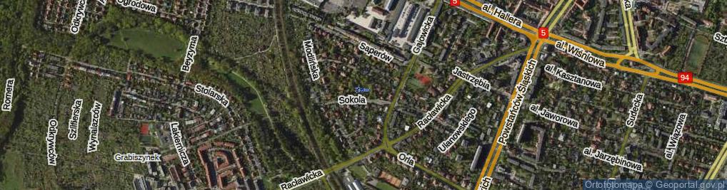 Zdjęcie satelitarne Plac Anielewicza Mordechaja pl.