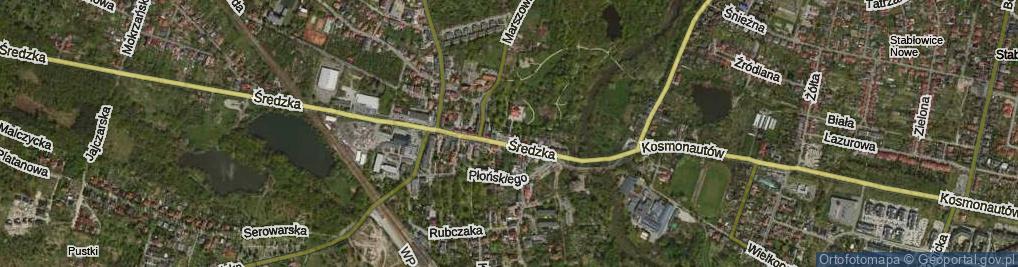 Zdjęcie satelitarne Plac Świętojański pl.