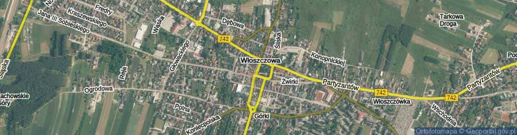 Zdjęcie satelitarne Plac Wolności pl.