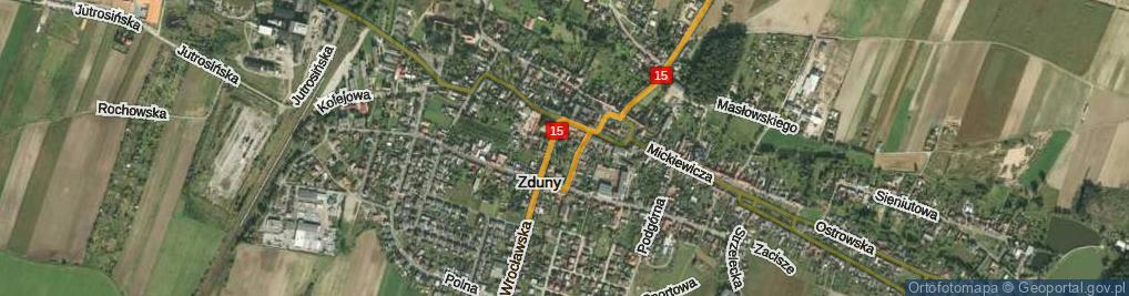Zdjęcie satelitarne Plac 700-lecia pl.