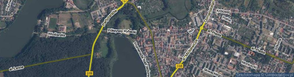 Zdjęcie satelitarne Plac Kościuszki Tadeusza, gen. pl.