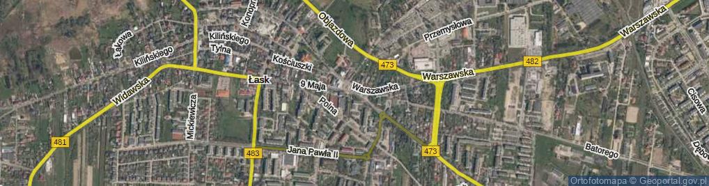 Zdjęcie satelitarne Plac Piłsudskiego Józefa, marsz. pl.