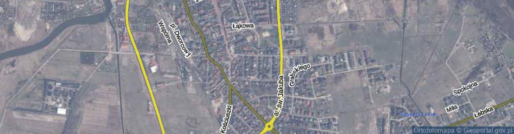 Zdjęcie satelitarne Plater Emilii ul.