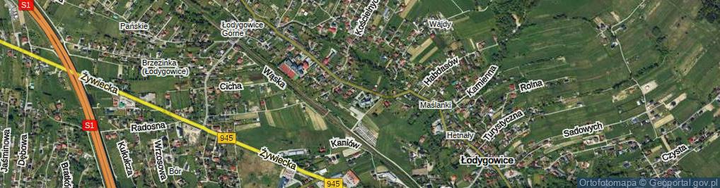 Zdjęcie satelitarne Plac św. Stanisława pl.