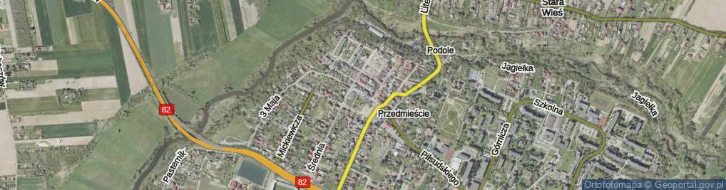 Zdjęcie satelitarne Plac Kościuszki Tadeusza, gen. pl.