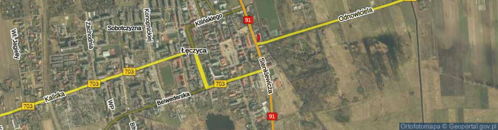 Zdjęcie satelitarne Plac Zamkowy pl.