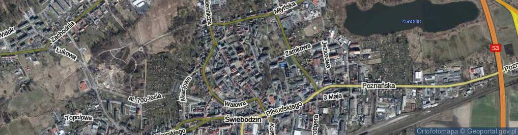 Zdjęcie satelitarne Plac Browarniany pl.