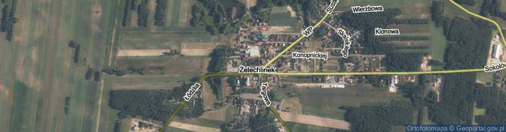 Zdjęcie satelitarne Plac Tysiąclecia Państwa Polskiego pl.