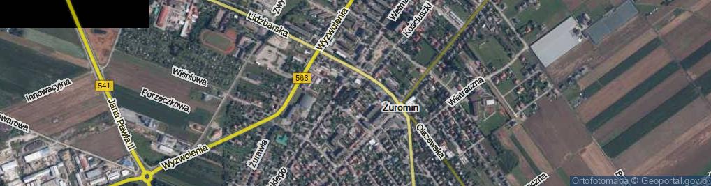 Zdjęcie satelitarne Plac Wolności pl.