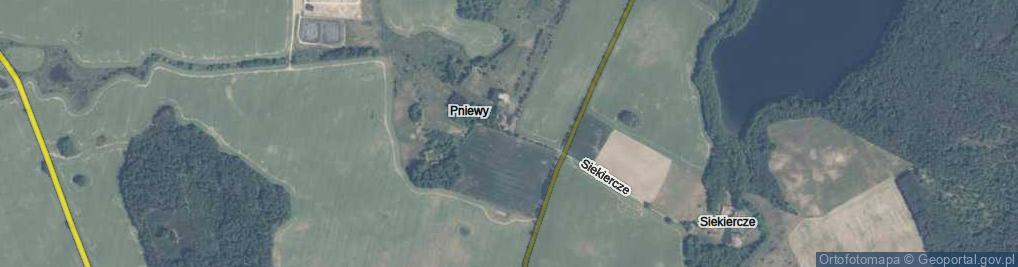 Zdjęcie satelitarne Pniewy ul.
