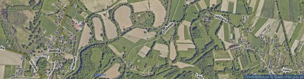 Zdjęcie satelitarne Podwale ul.