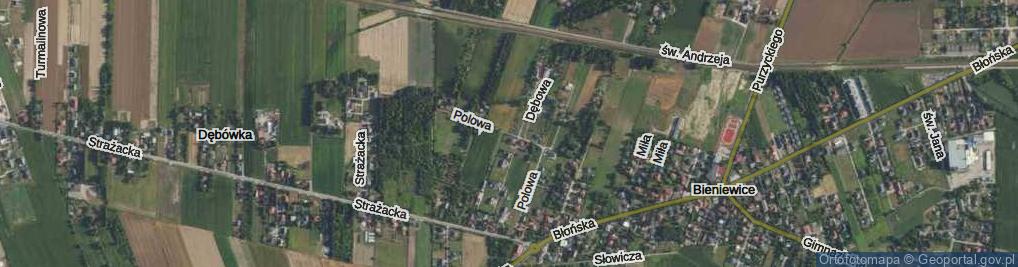 Zdjęcie satelitarne Polowa ul.
