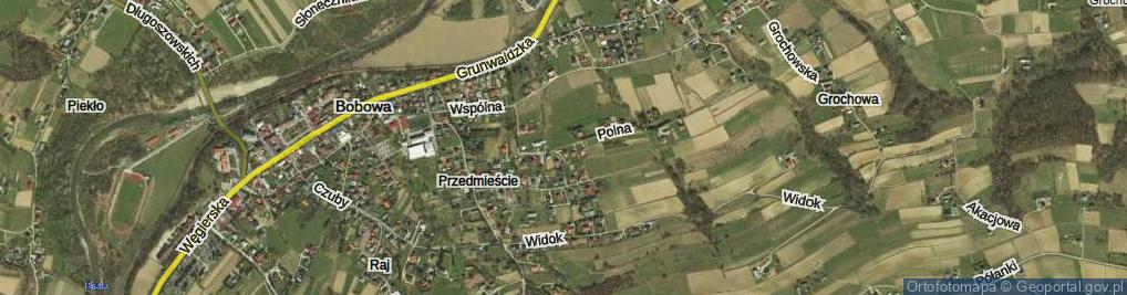 Zdjęcie satelitarne Polna ul.