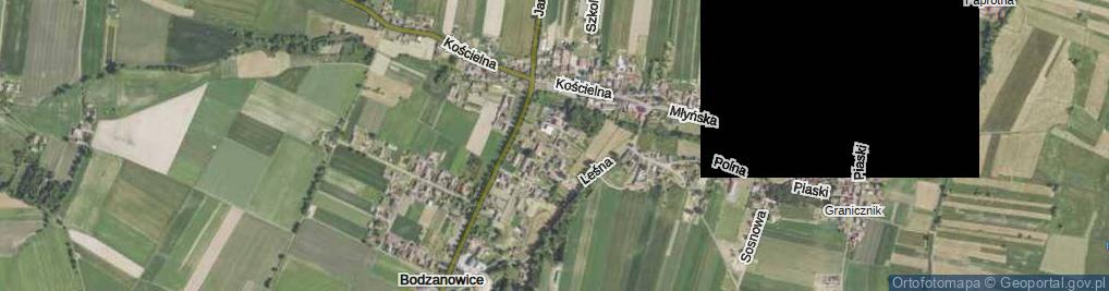 Zdjęcie satelitarne Powstańców Śląskich ul.
