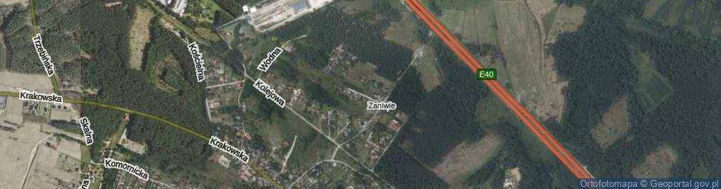 Zdjęcie satelitarne Polna ul.