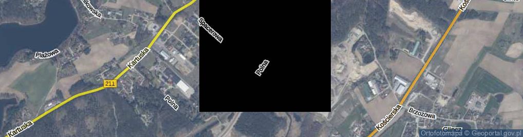Zdjęcie satelitarne Polna ul.