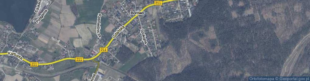 Zdjęcie satelitarne Polna ul.