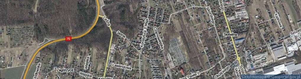 Zdjęcie satelitarne Polna ul.