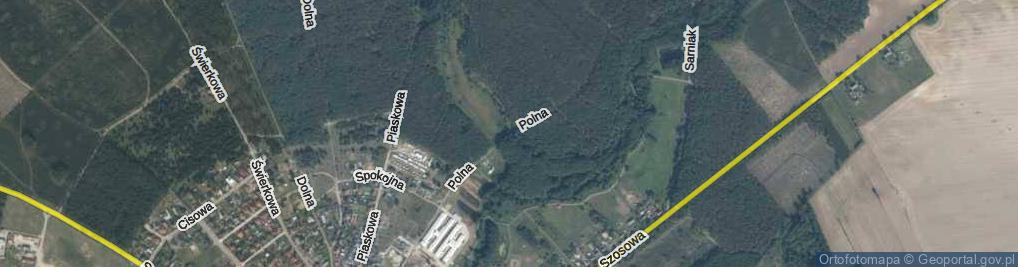 Zdjęcie satelitarne Polna ul.