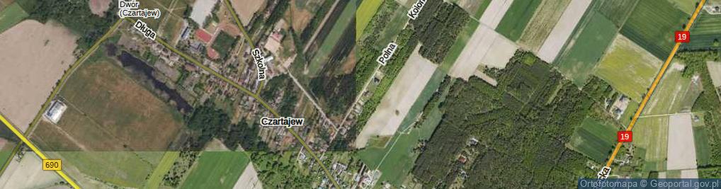 Zdjęcie satelitarne Polna ul.