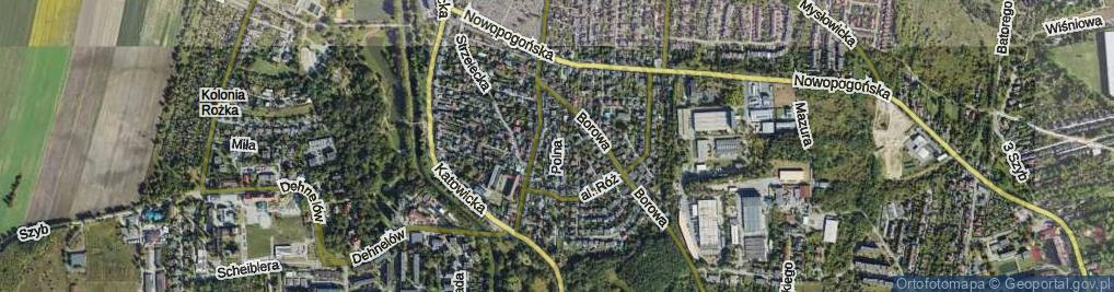 Zdjęcie satelitarne Polna ul.