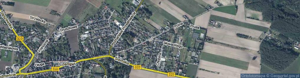 Zdjęcie satelitarne Polna ul.