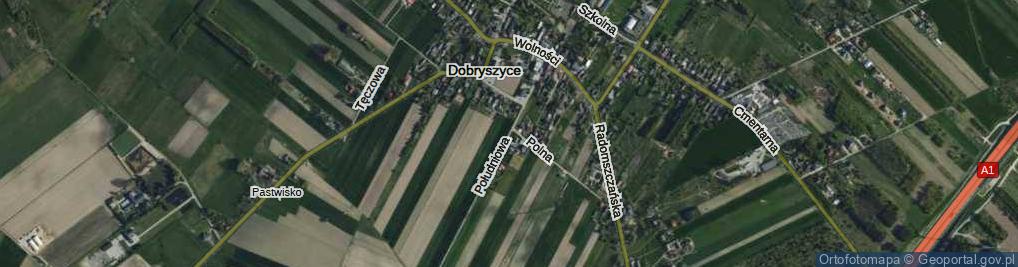 Zdjęcie satelitarne Południowa ul.