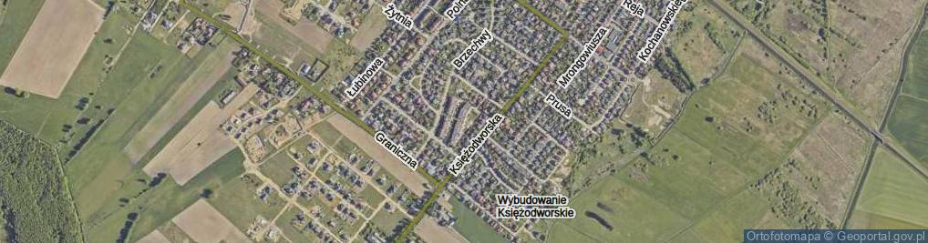 Zdjęcie satelitarne Powstańców Wielkopolskich ul.