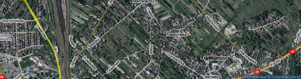 Zdjęcie satelitarne Polna ul.