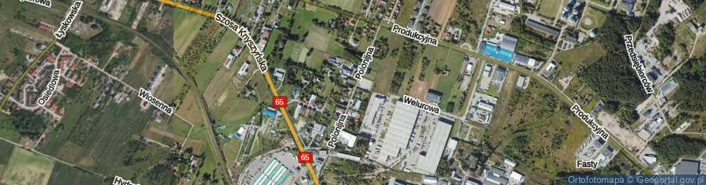 Zdjęcie satelitarne Polonijna ul.