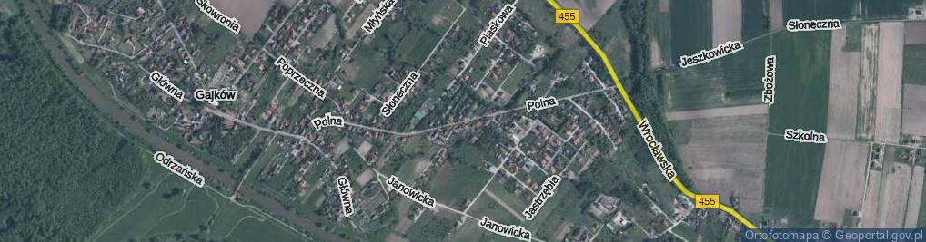 Zdjęcie satelitarne Polna ul.