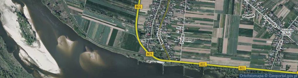 Zdjęcie satelitarne Podwierzbie ul.