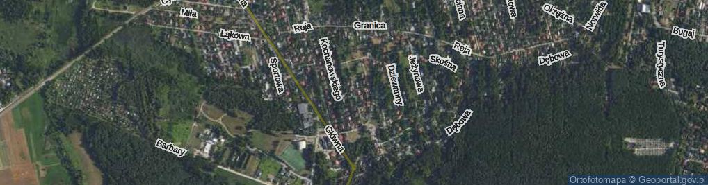 Zdjęcie satelitarne Podleśna ul.