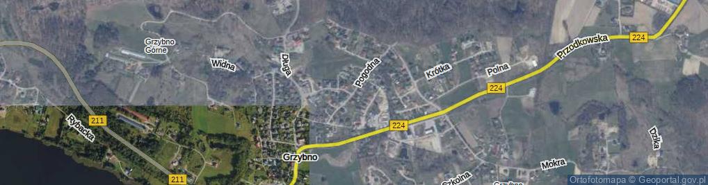 Zdjęcie satelitarne Pogodna ul.