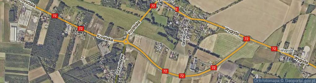 Zdjęcie satelitarne Polna ul.