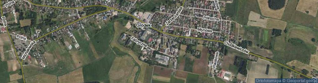 Zdjęcie satelitarne Południowa ul.