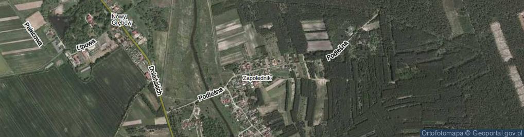 Zdjęcie satelitarne Podleśna ul.