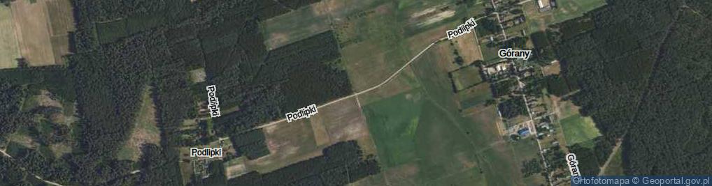 Zdjęcie satelitarne Podlipki ul.