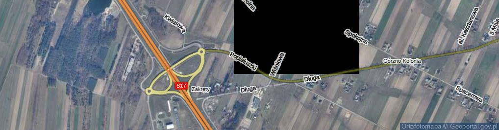 Zdjęcie satelitarne Popiełuszki Jerzego, bł. ks. ul.