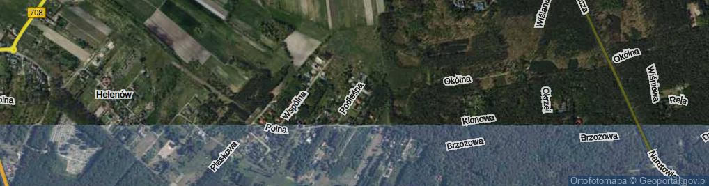 Zdjęcie satelitarne Podleśna ul.