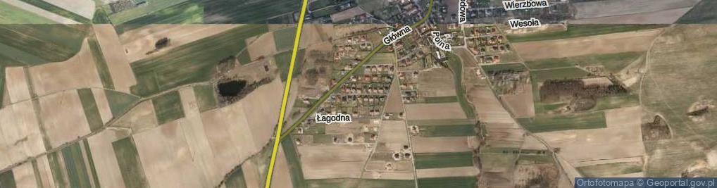 Zdjęcie satelitarne Podgórna ul.