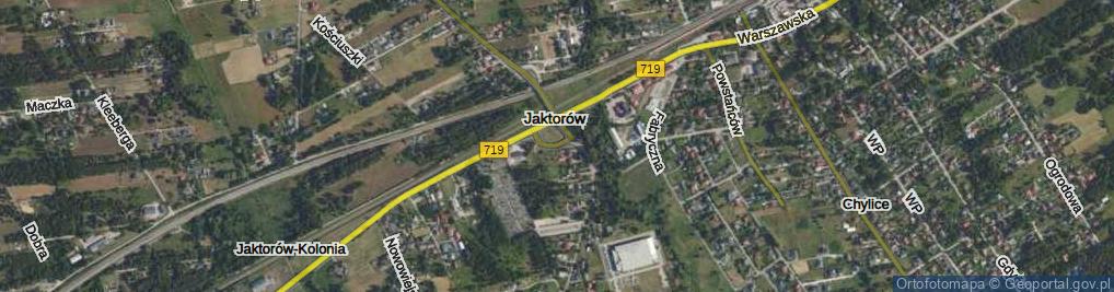 Zdjęcie satelitarne Potockiego ul.