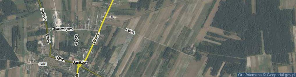 Zdjęcie satelitarne Polna ul.