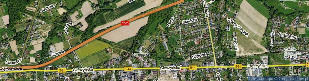 Zdjęcie satelitarne Polna ul.