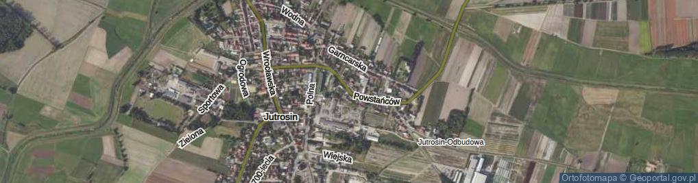 Zdjęcie satelitarne Powstańców ul.