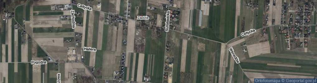 Zdjęcie satelitarne Powstańców Kościuszkowskich ul.